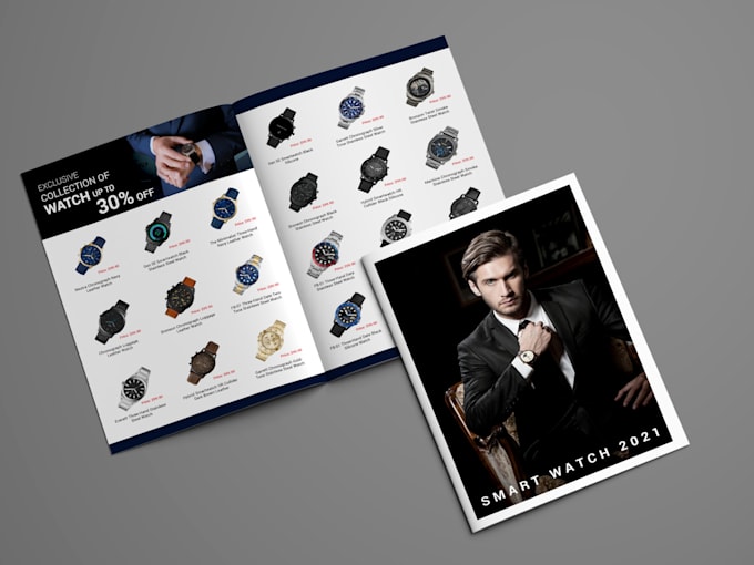 do design a professional product catalog and brochure design