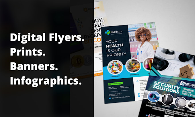 create an attractive professional flyer design for you