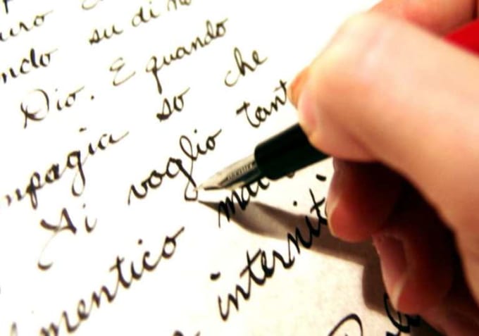 Write Any Type Of Text In English Or Italian By Alysginsen