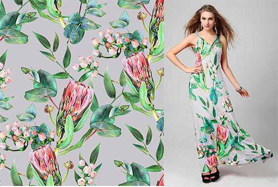 design seamless floral patterns in one day