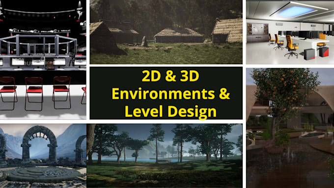 design stunning 3d game environments in unreal engine 5
