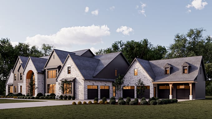 design and render realistic exteriors and interiors