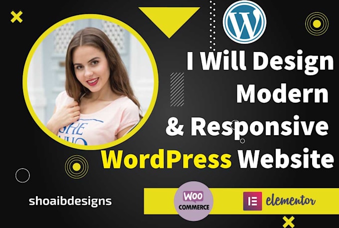 create simple or ecommerce wordpress website
