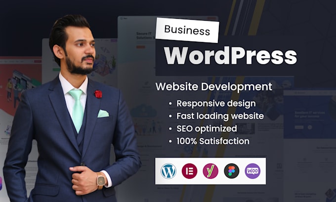 design or redesign business wordpress website