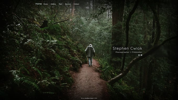 build a portfolio site for artists, musicians and performers