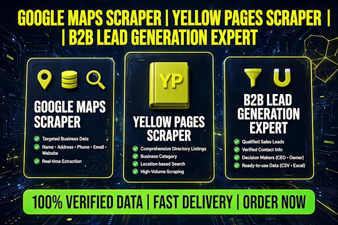 do google maps scraper yellowpages scraper gmb leads scraping