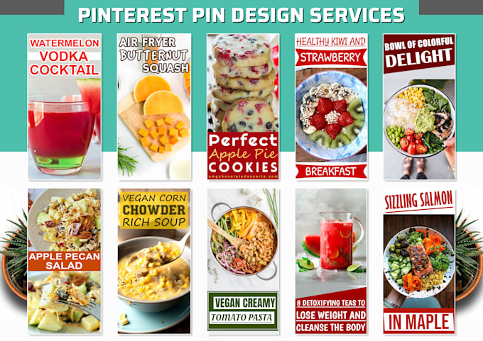 design professional custom pinterest pins design