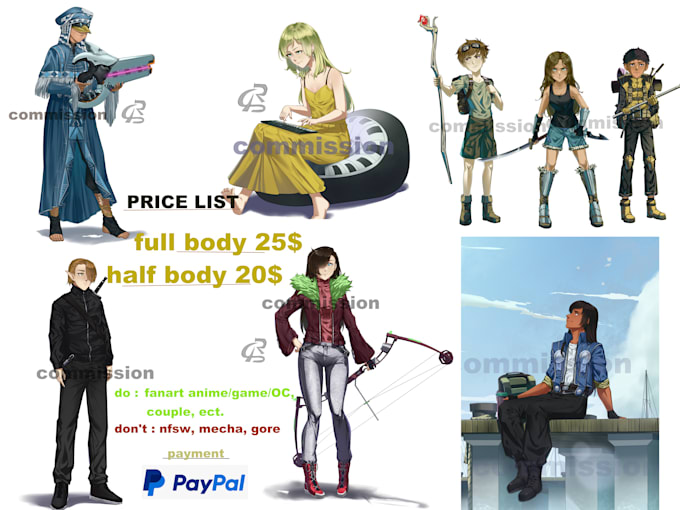 draw your ffxiv, any final fantasy, or dnd character