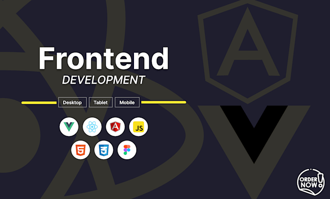 do frontend development with vue js and nuxt js