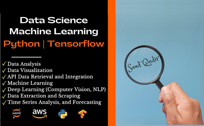provide data science and machine learning solution in python