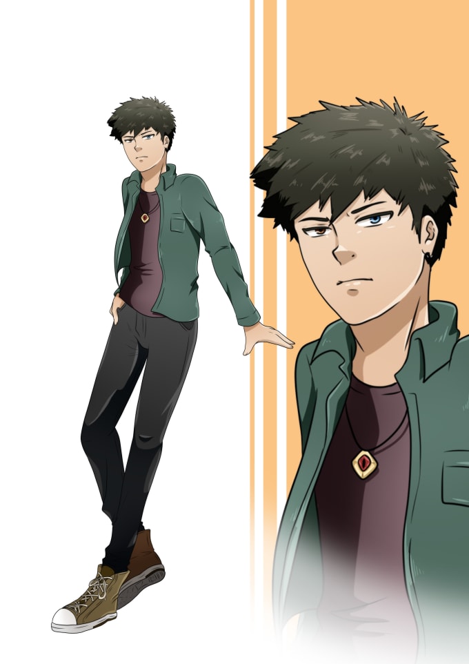 Draw Simple Full Body Character Or Fanart By Everwinter © 2021 zerochan anime images. draw simple full body character or