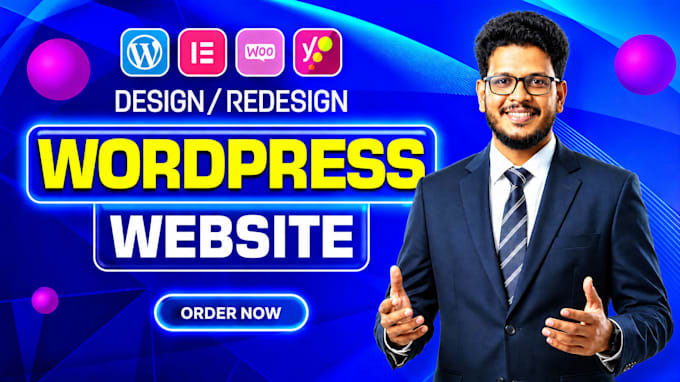 design, redesign copy, clone wordpress website by divi theme or elementor