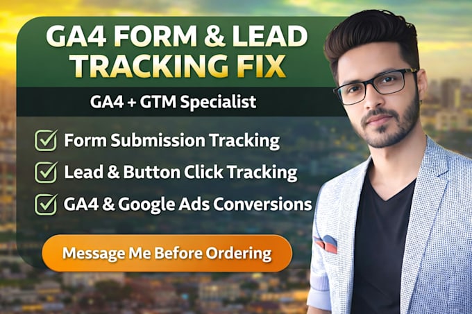 set up accurate ga4 form submission lead tracking with GTM
