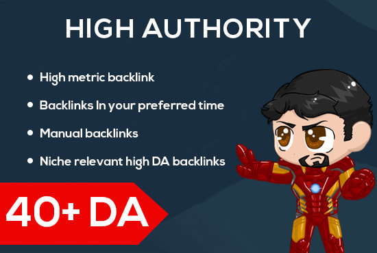 provide high da backlinks and valueable linkbuilding