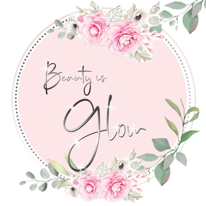 design boho watercolor logo