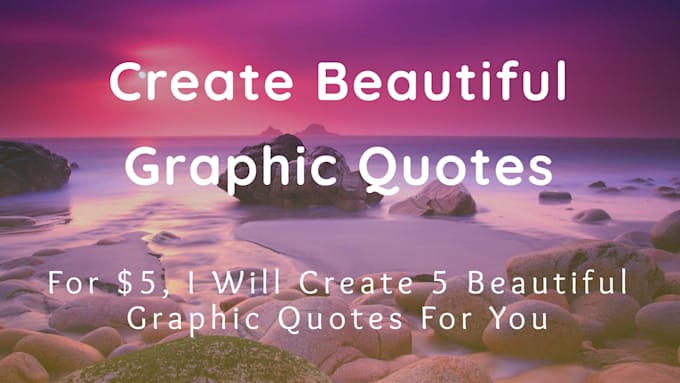 Create eye catching graphic quotes design by Jemimah02 | Fiverr