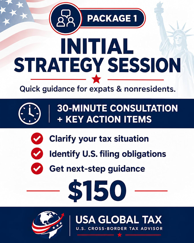 advise on US tax issues nonresidents and americans abroad