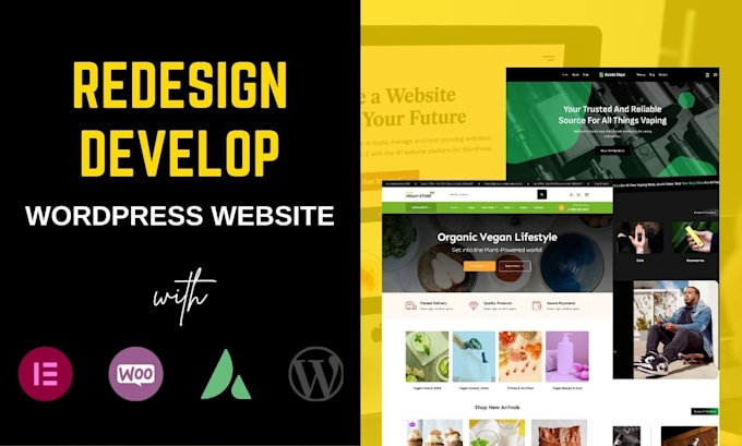 redesign and replicate modern wordpress websites with SEO optimization