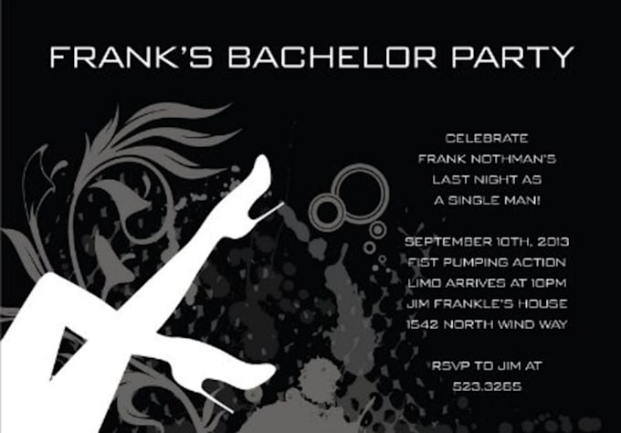 design a printable invitation for any event