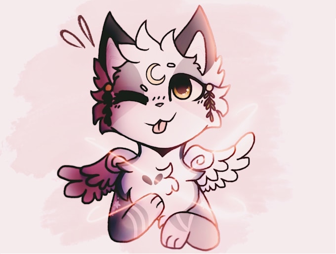 draw your pet or animal in a cute chibi style