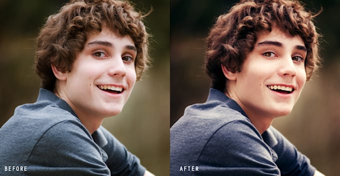 high end portrait retouching in photoshop