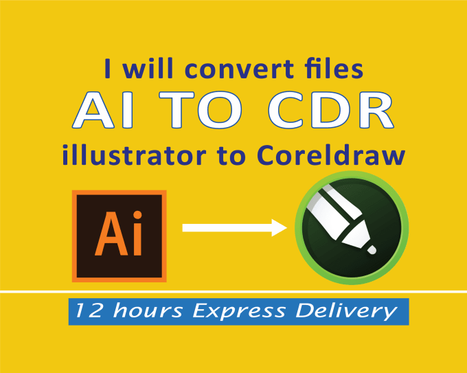 Convert Your Adobe Illustrator Files To Coreldraw By Mdmanikict