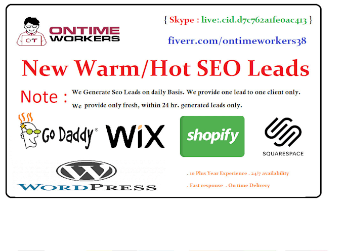 generate leads for SEO