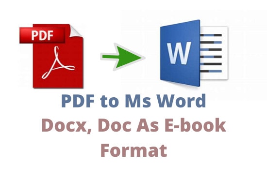 how convert pdf to editable word document