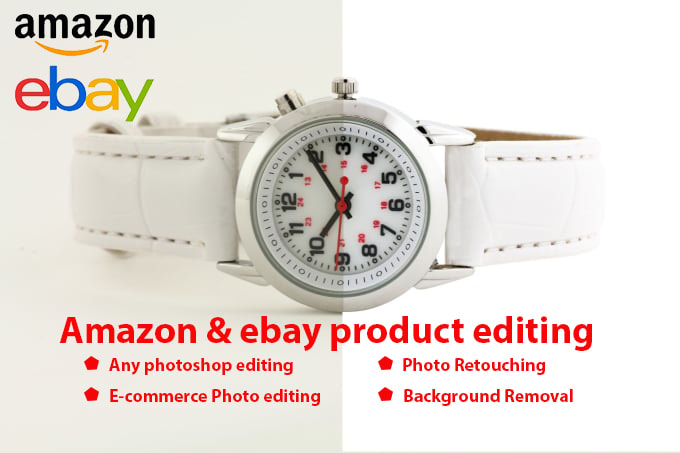 edit 5 product images for amazon and ebay