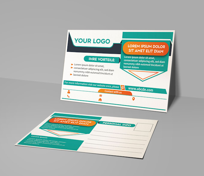 design outstanding postcards professionally