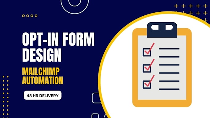 design pop up or embedded subscription form, integrate with mailchimp
