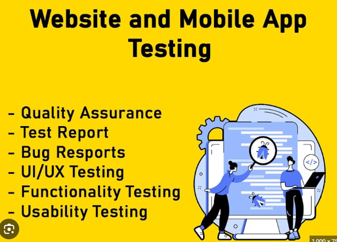 do QA testing and automation of software,moblie apps, website,game with reviews