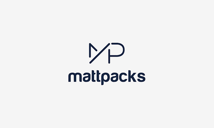 design minimalist lettermark and wordmark logo
