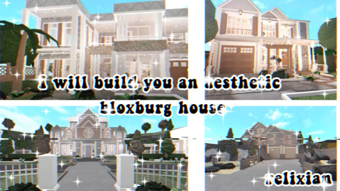 Bloxburg House Build Aesthetic Mansion
