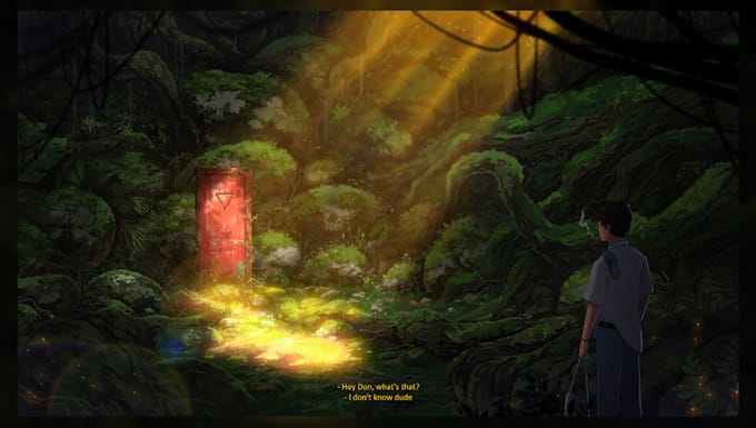 draw anime and visual novel backgrounds