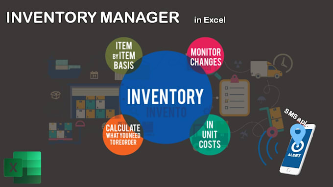 create an automated inventory management system in excell