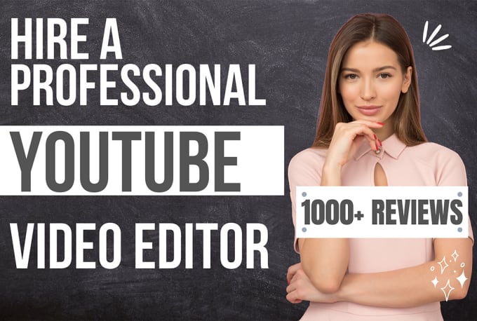 I will do professional youtube video editing