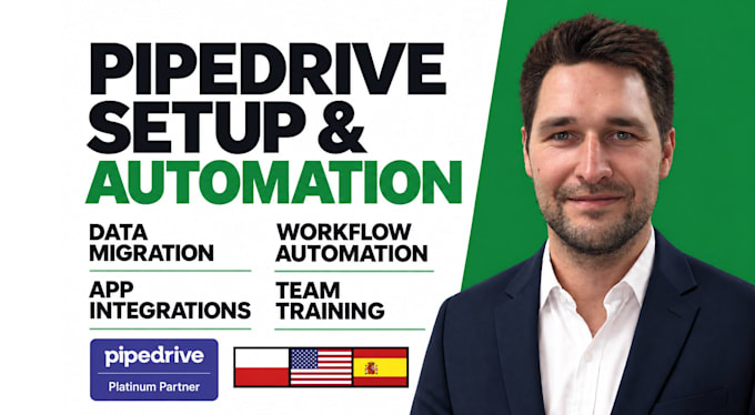 setup, integrate and automate your pipedrive CRM environment