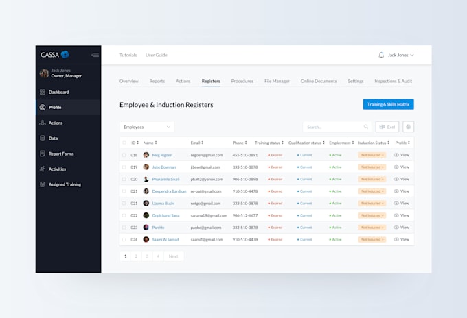 Design web app, dashboard by Knsnika | Fiverr