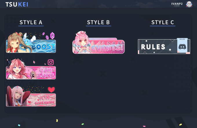 Make Discord Server Banners By Ivanp2 Fiverr Role mention permissions & suppression. make discord server banners by ivanp2