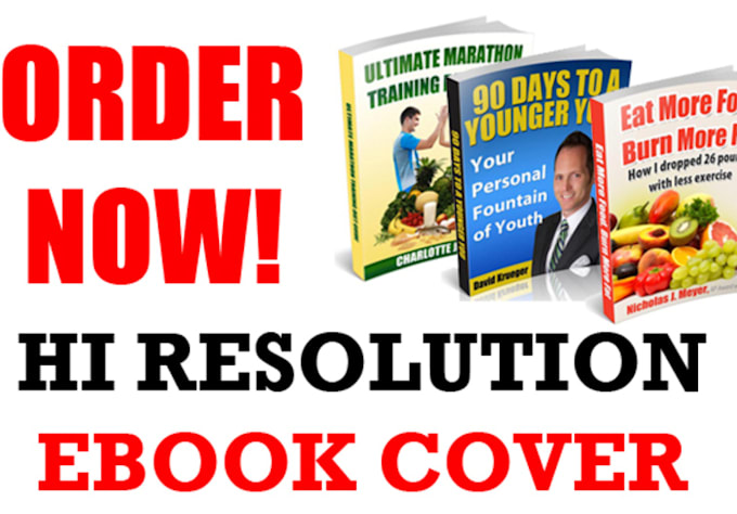 create a very professional ebookcover design in 30min