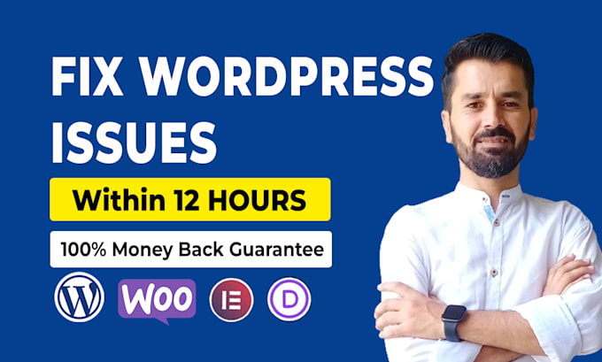 fix wordpress issues, fix wordpress errors or bugs, woocommerce issues