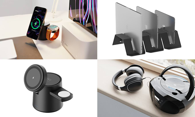create realistic 3d product renderings for marketing