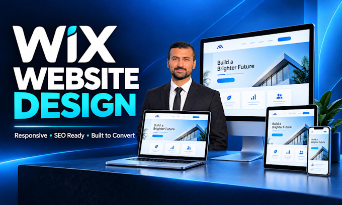 design or redesign a professional wix website