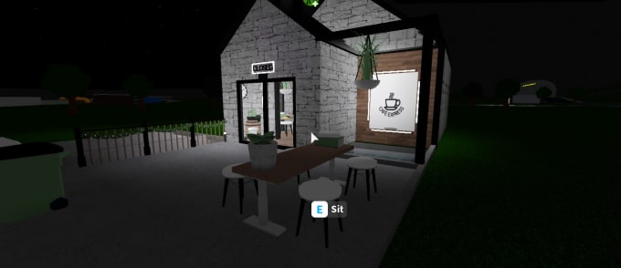 Build You A Cafe In Roblox Bloxburg By Psychologistic - get a job at blox cafÃ© roblox