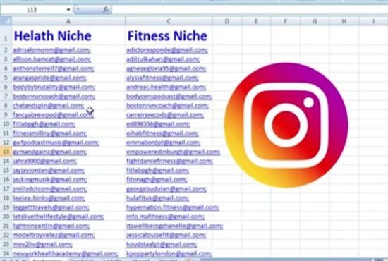 scrape active targeted emails from any social media platform