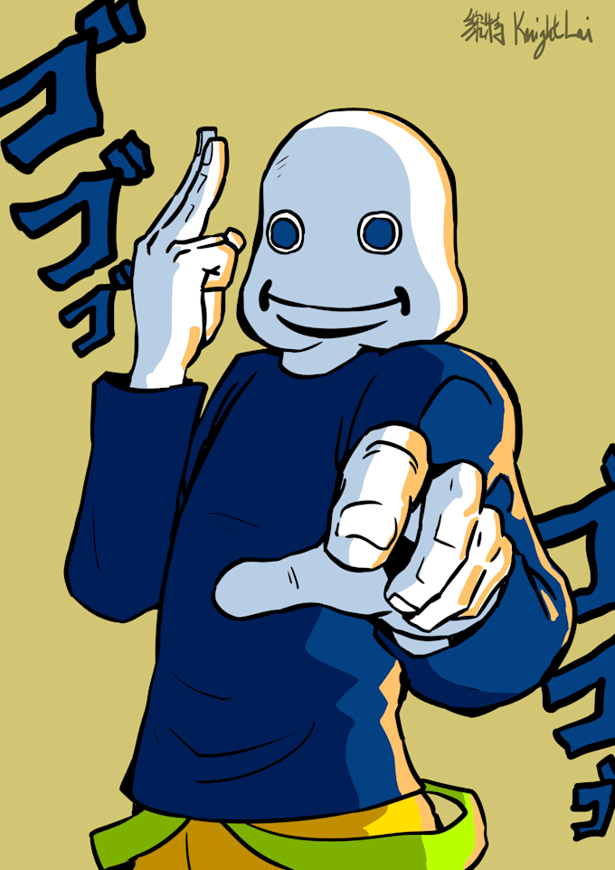 draw anime manga cartoon style illustration