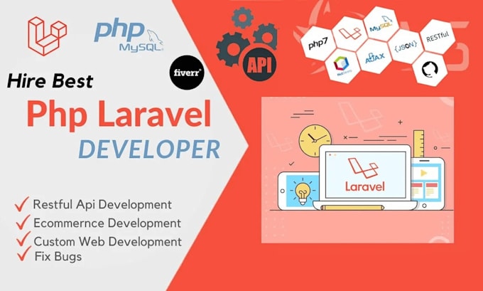 Develop, fix, and customize laravel web applications with full stack ...