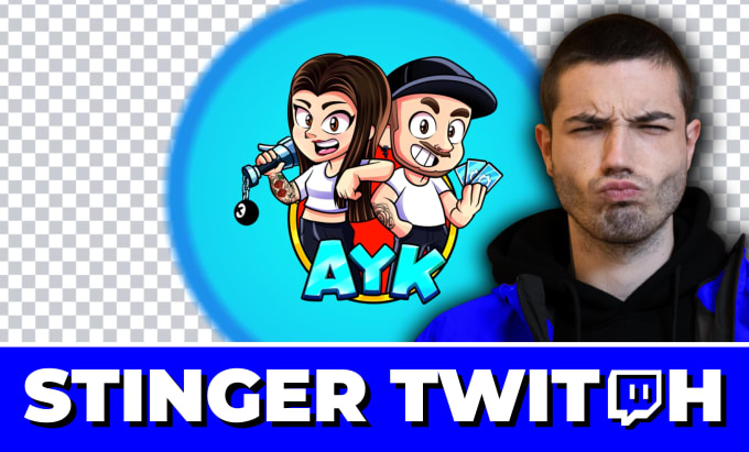 make a stinger transition for twitch