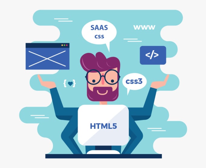 Be your front end developer html css javascript by Noakishere | Fiverr